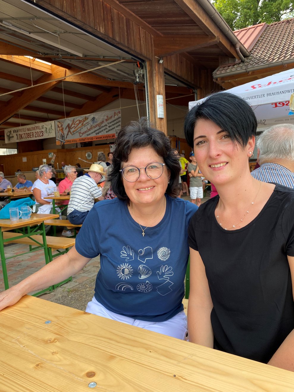 Gabi und Julia organisierten den tollen Nachmittag in Fromberg