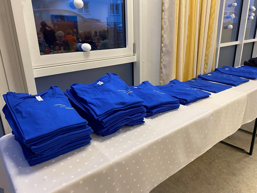 T-Shirts für unsere fleißigen Helfer