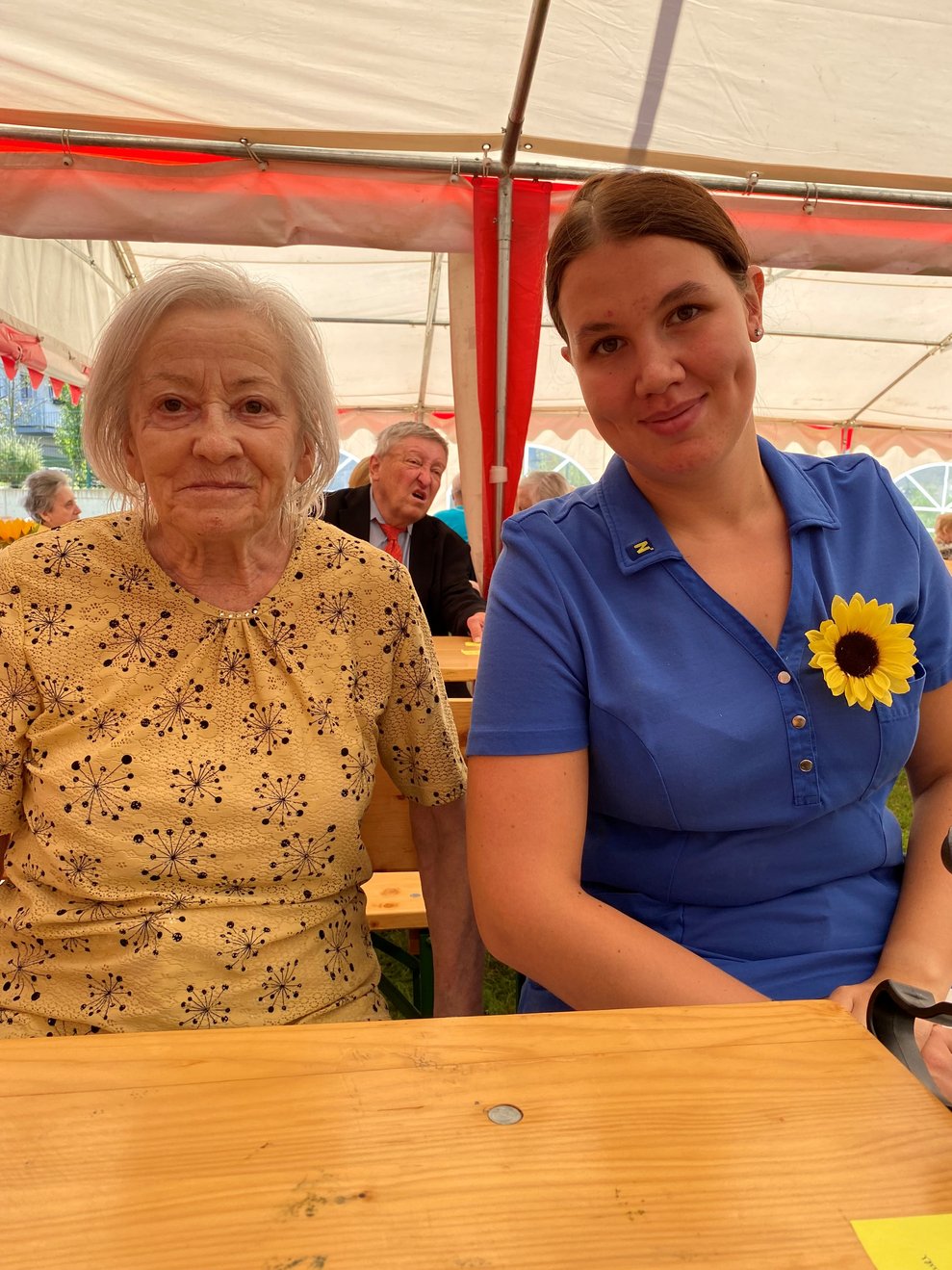 tolle Stimmung im Festzelt