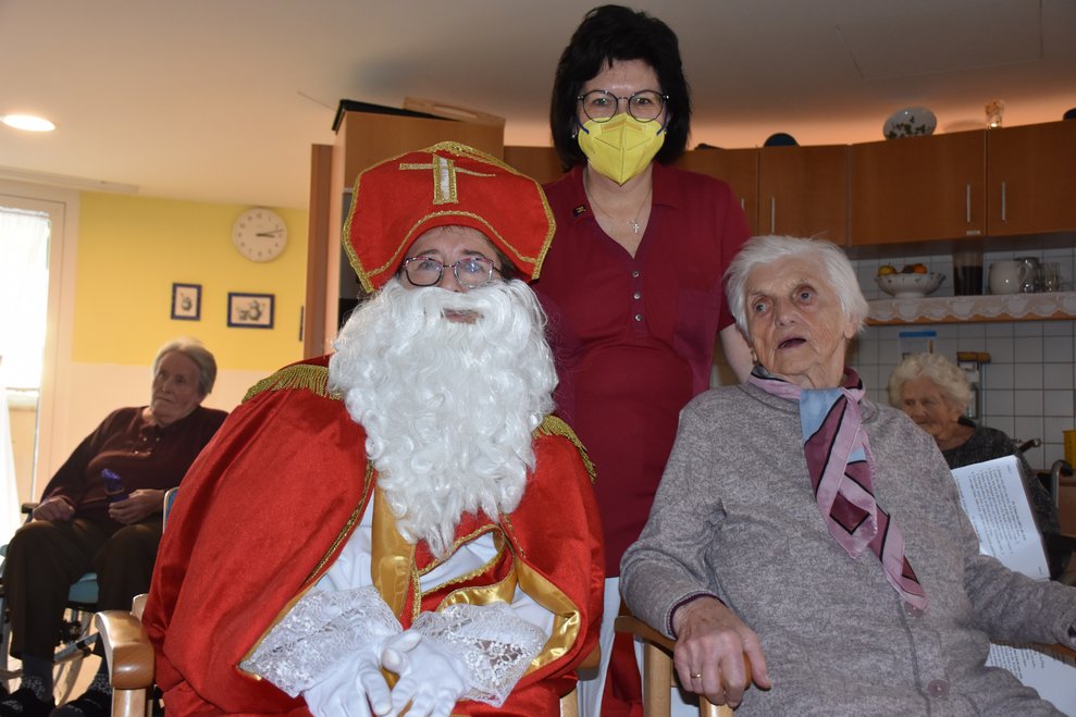 Danke für den Besuch, lieber Nikolaus