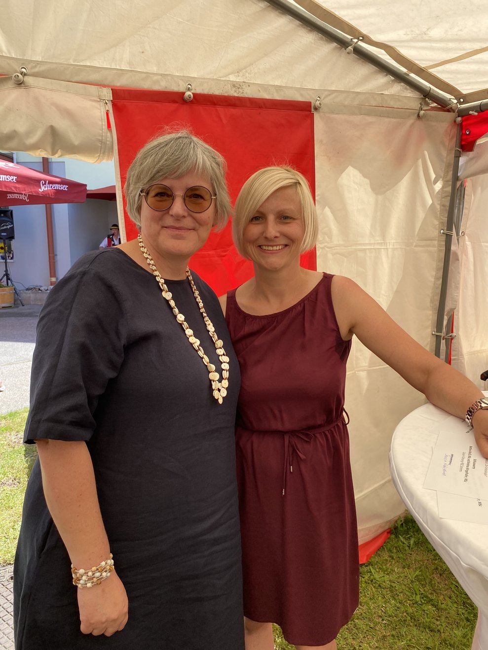Direktorinnen Andrea Wingelhofer und Bettina Weiss 