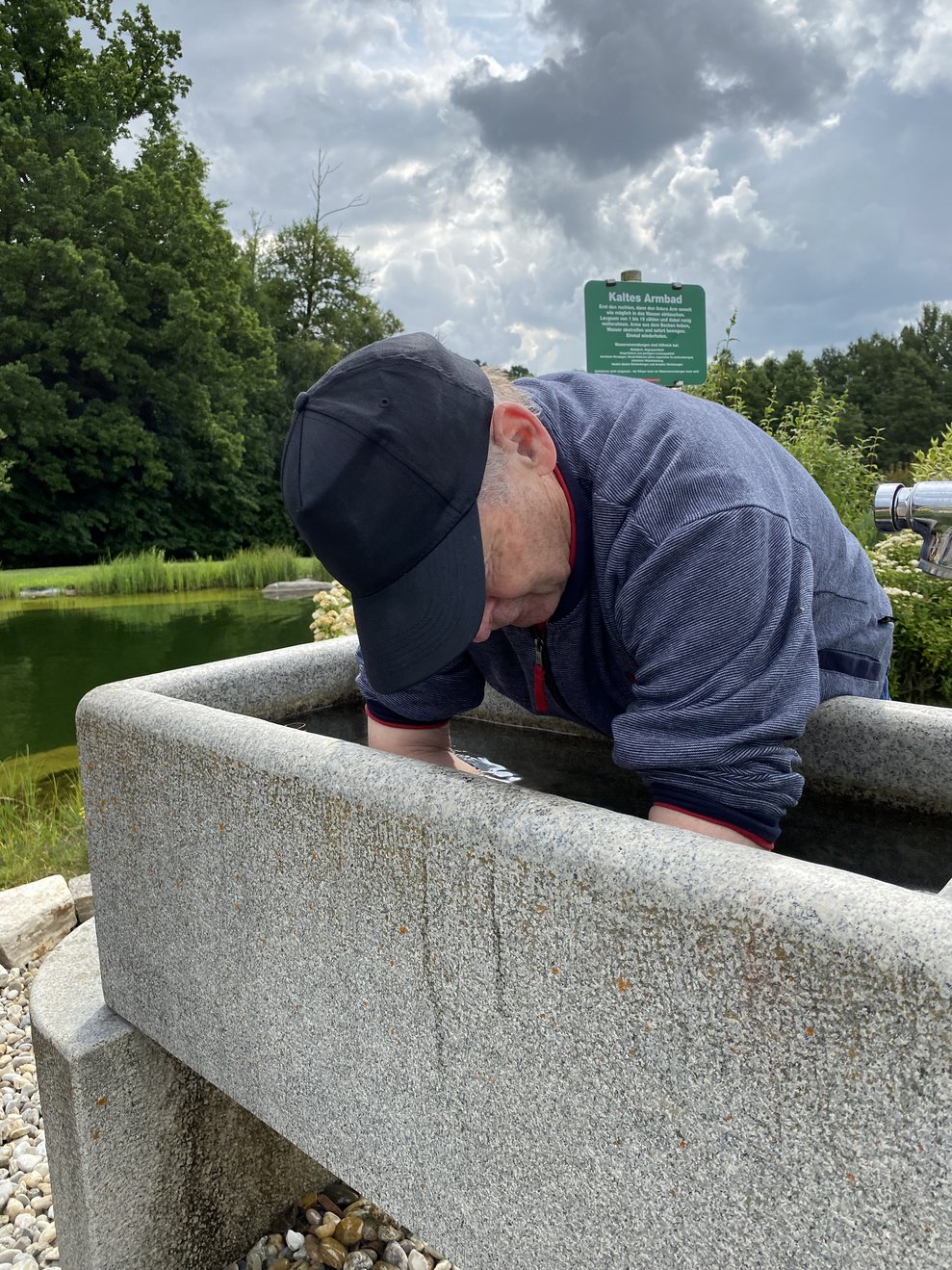 Kneippen für die Arme