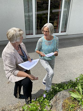 Austausch zu einem bestimmten Thema