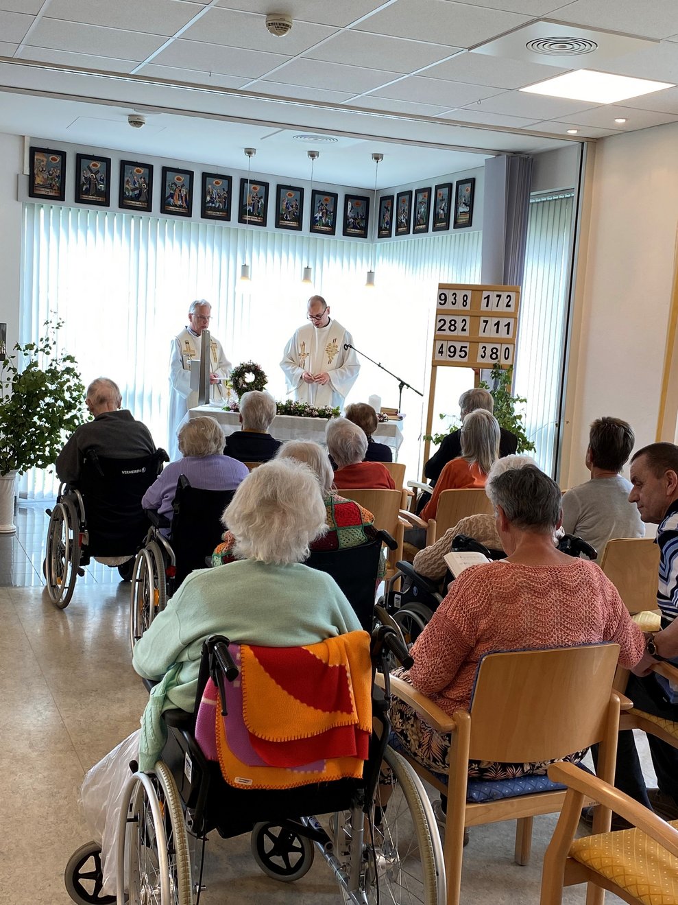 Heilige Messe in der Hauskapelle