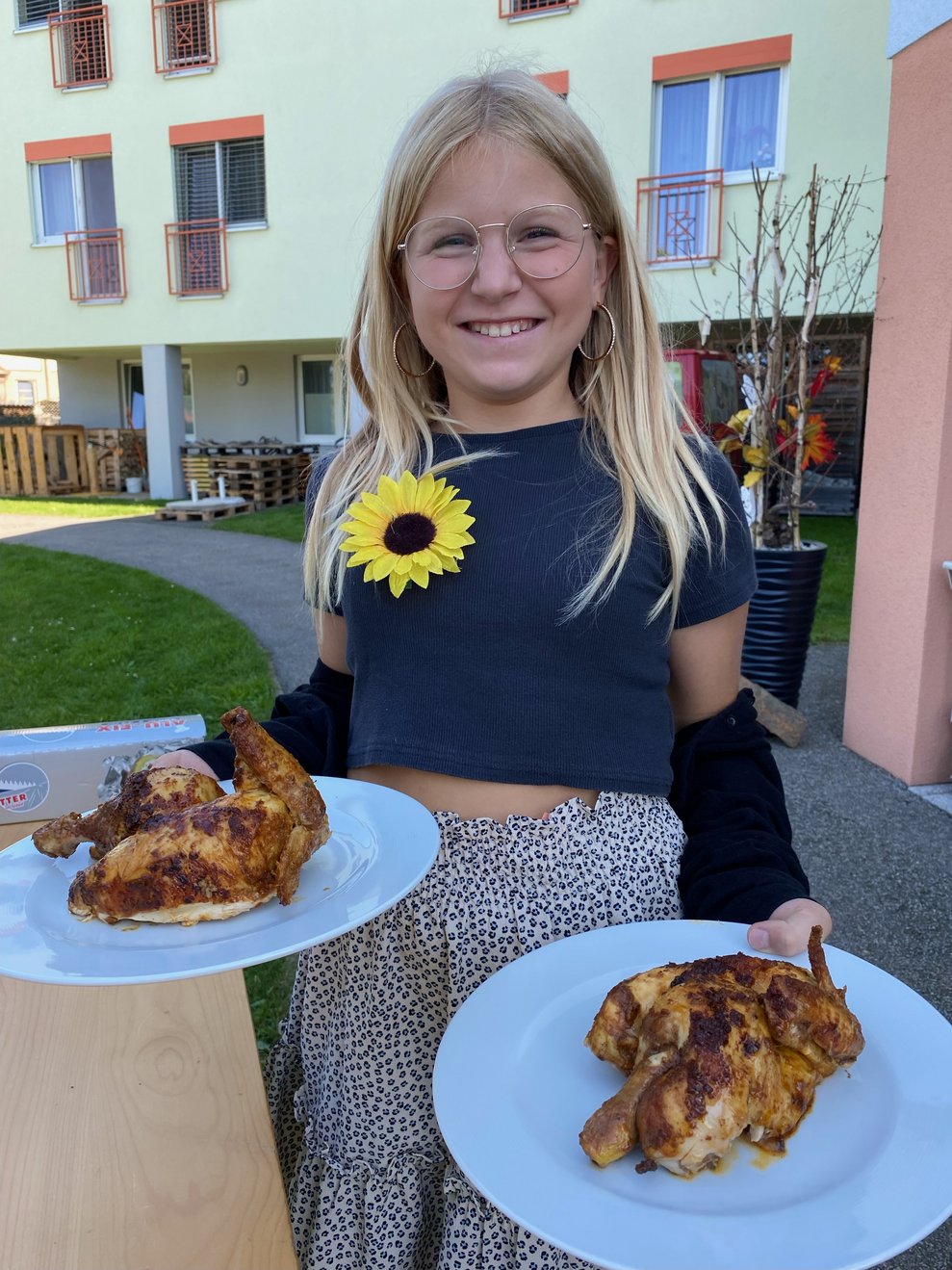Lilli unterstützt heute wo es nur möglich ist