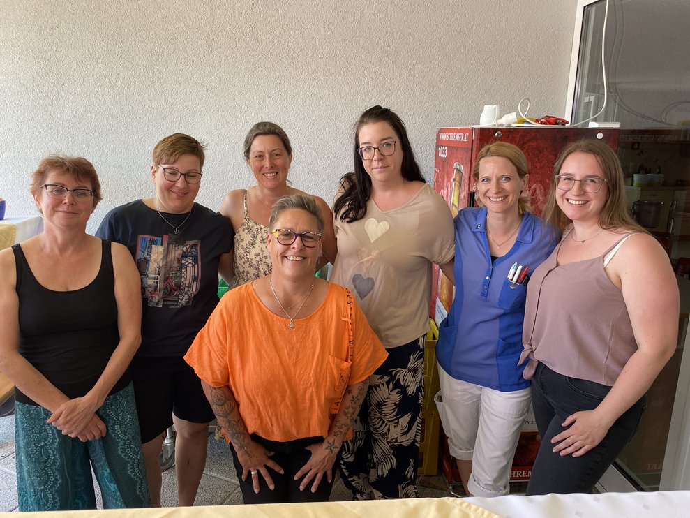 Mitarbeiterinnen des Hauses