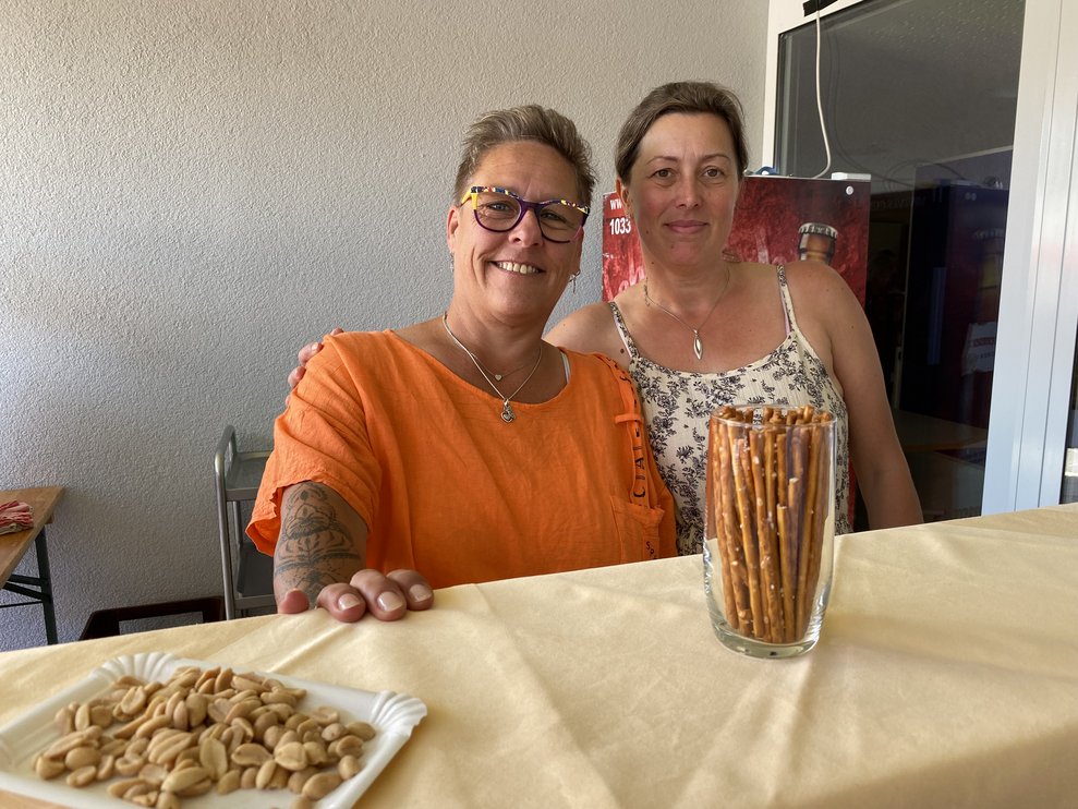 die "Spritzer-Bar" wurde vom Betriebsrat übernommen