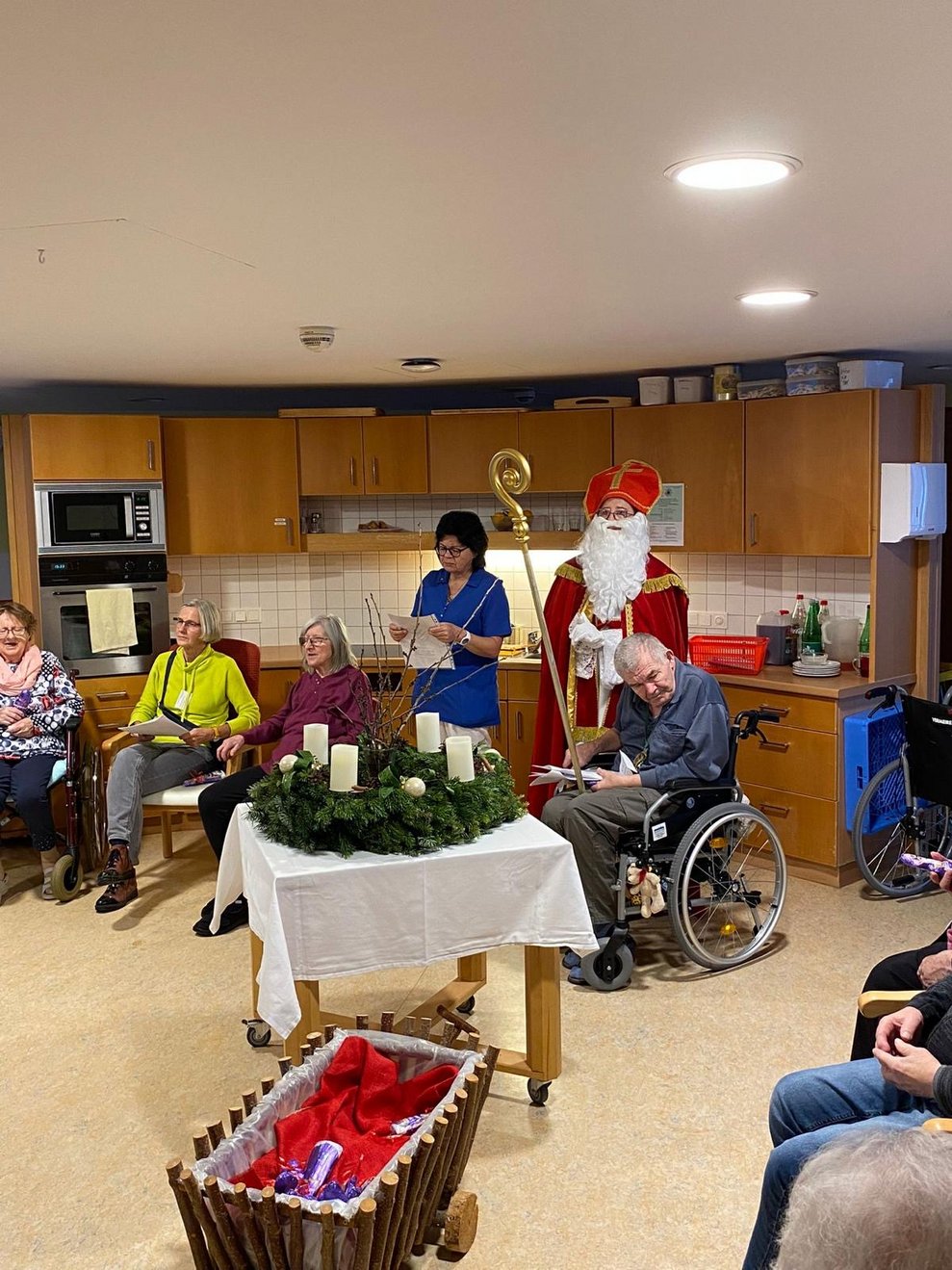 eine besinnliche Runde mit dem Heiligen Nikolaus